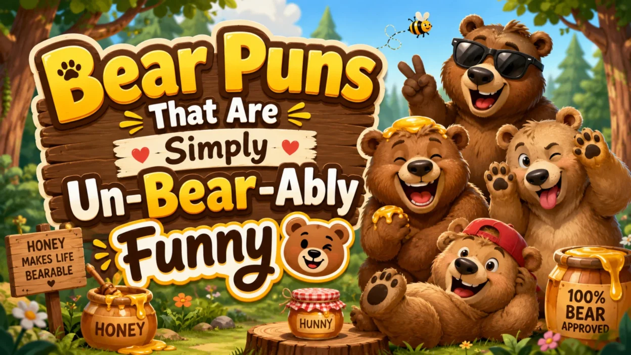Bear Puns That Are Simply Un-Bear-Ably Funny 🐻