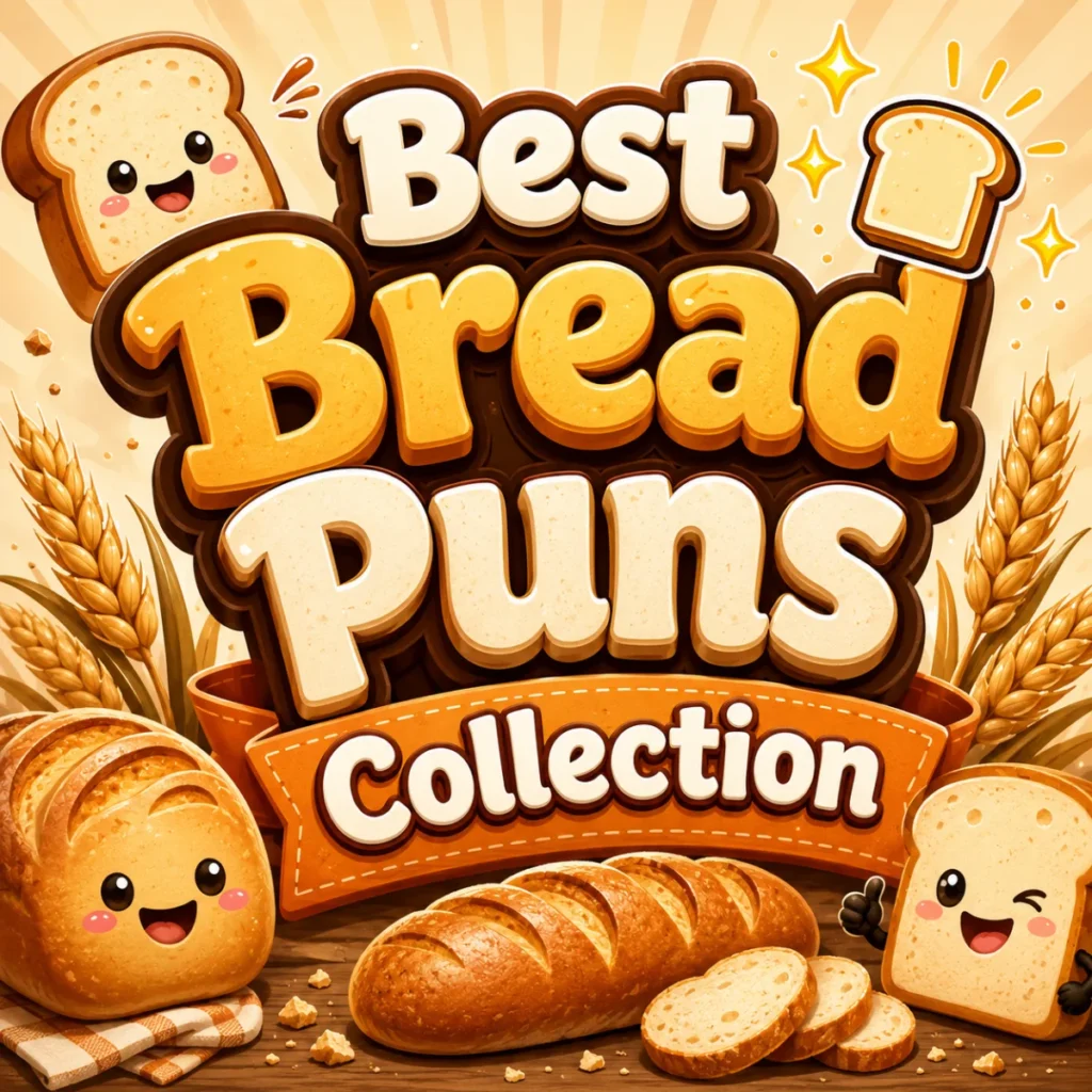 Best Bread Puns Collection 🍞✨