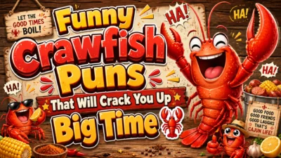 Funny Crawfish Puns That Will Crack You Up Big Time 🦞