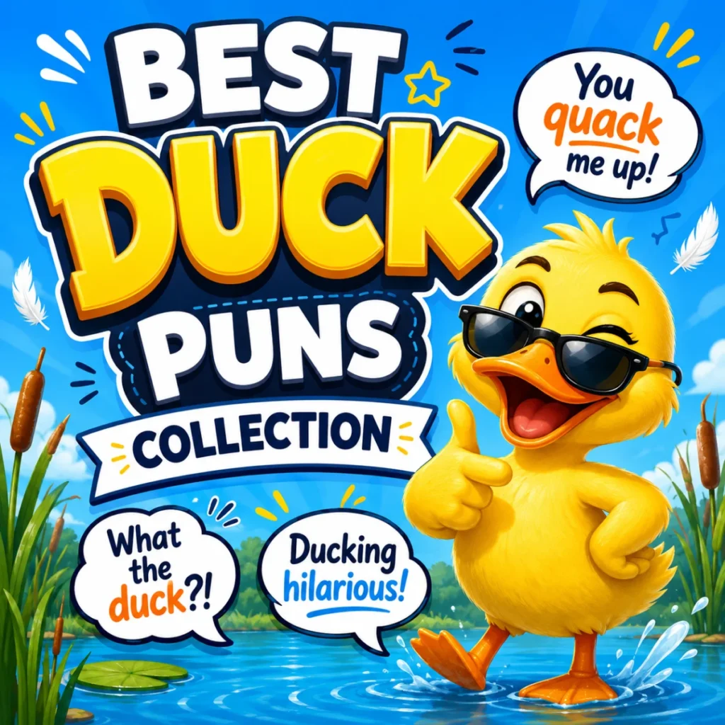 🏆 Best Duck Puns Collection