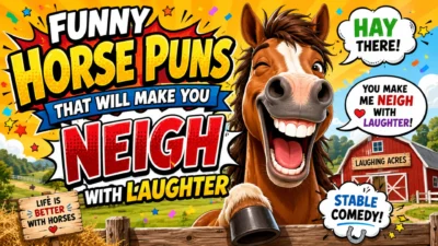 🐴 Funny Horse Puns That Will Make You Neigh With Laughter