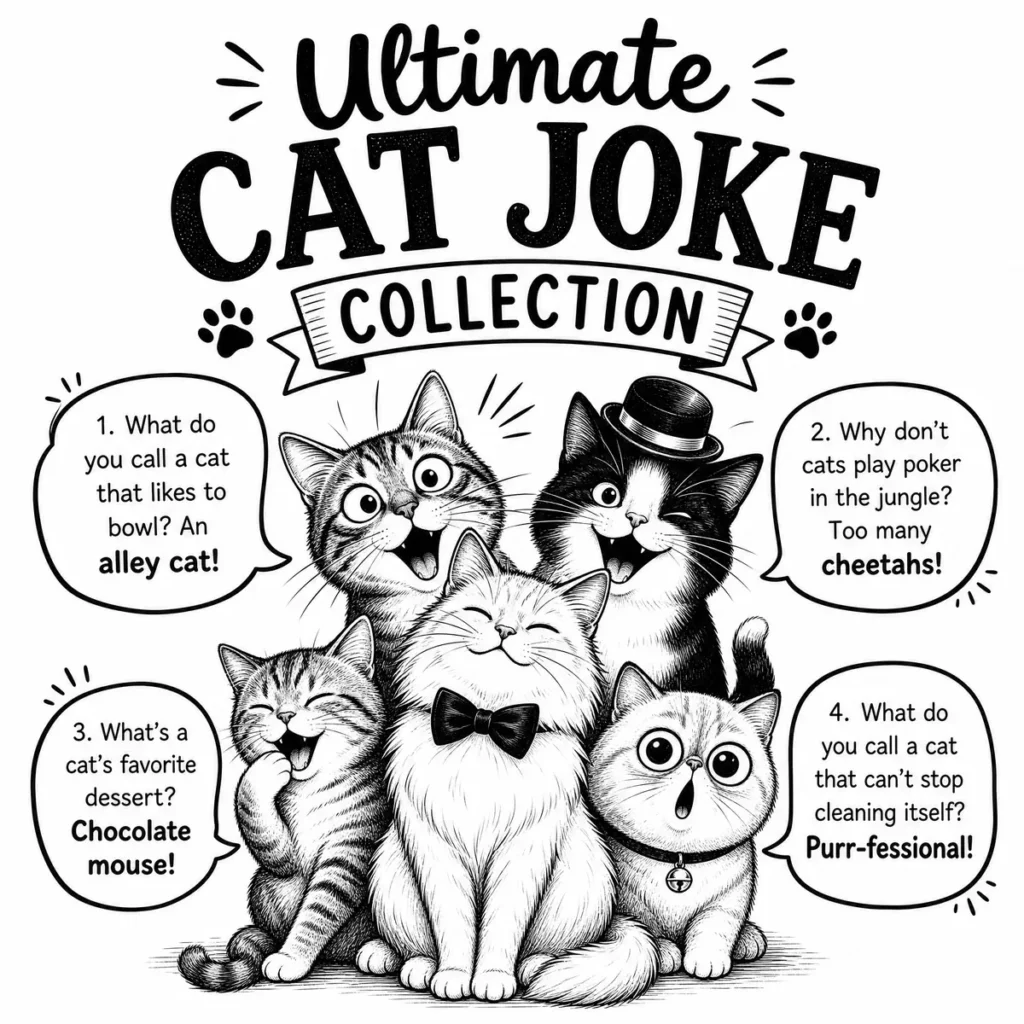 🐾 Ultimate Cat Joke Collection