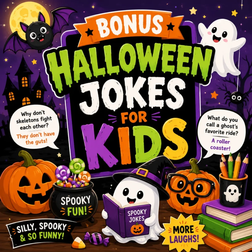 🦇 Bonus Halloween Jokes for Kids