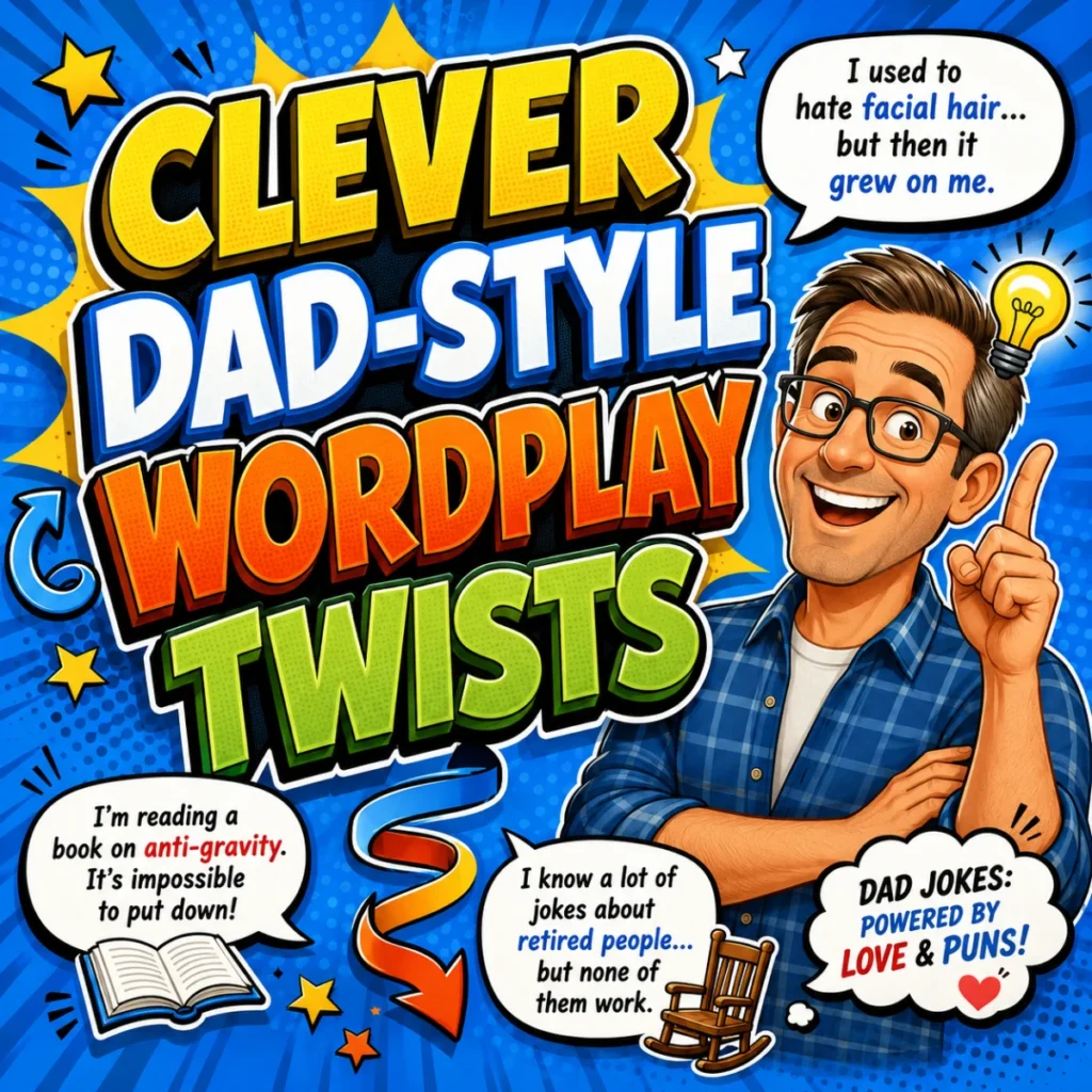 🧠 Clever Dad-Style Wordplay Twists