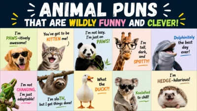animal puns