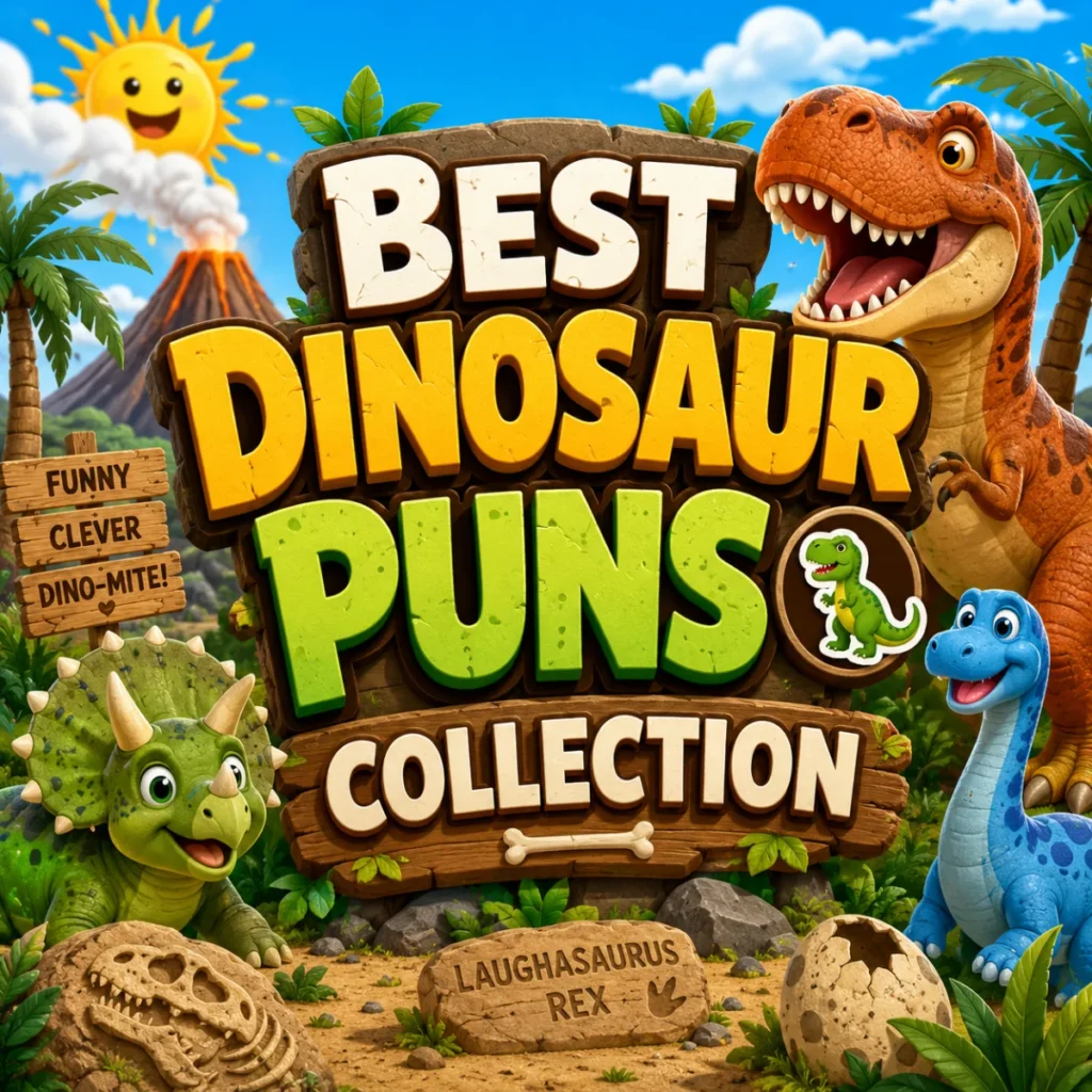 Best Dinosaur Puns Collection 🦖