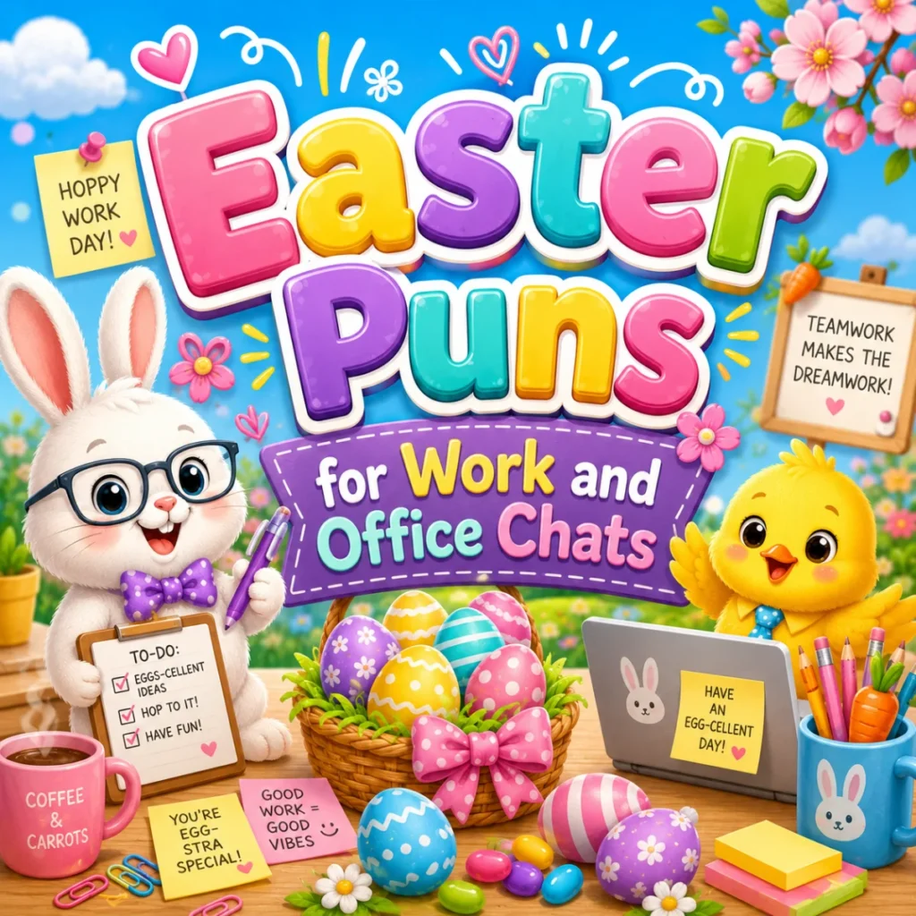 Easter Puns for Work and Office Chats 💼