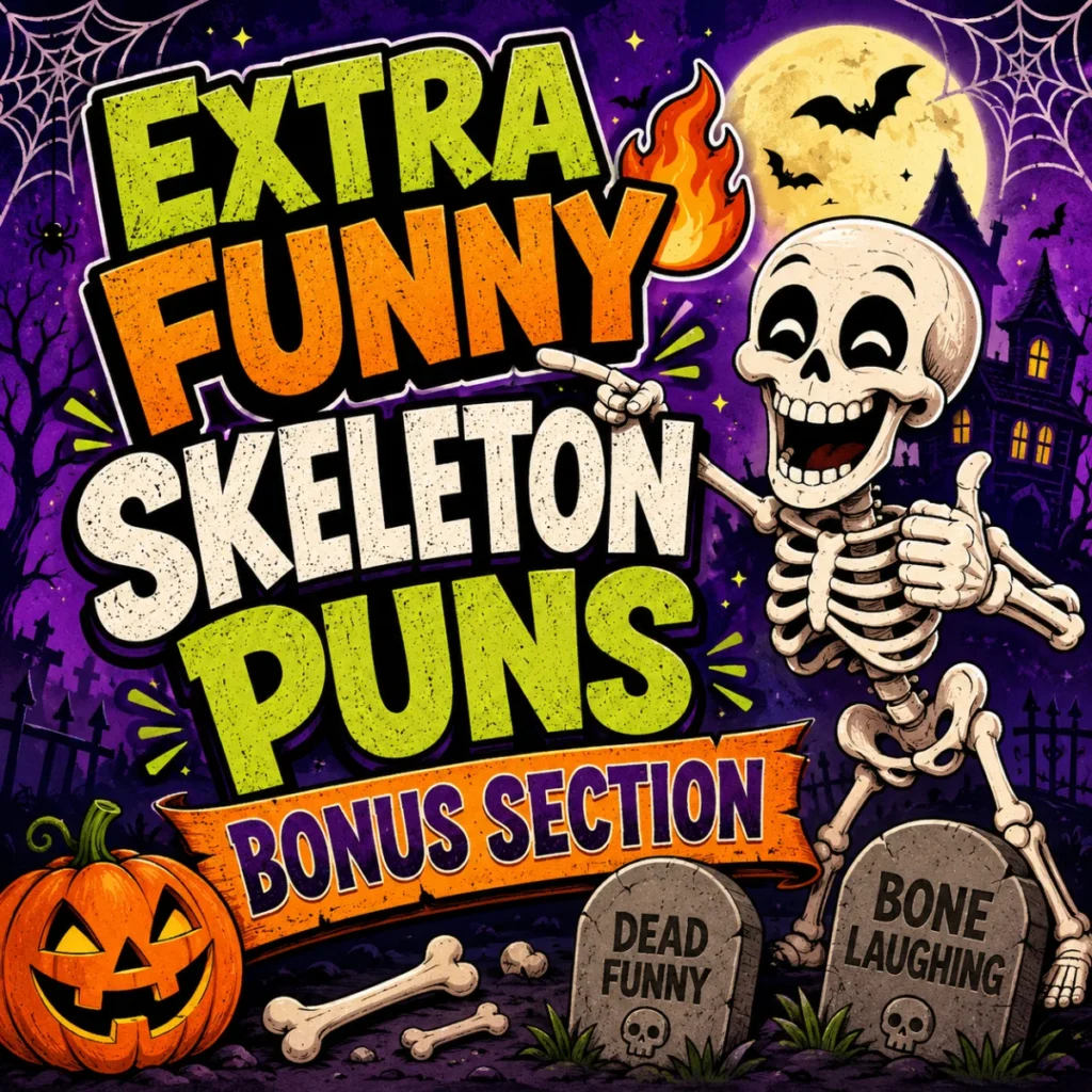 Extra Funny Skeleton Puns Bonus Section 🔥
