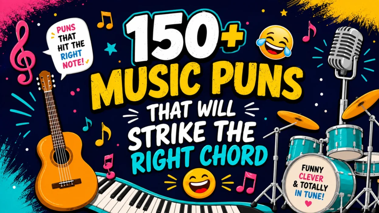150+ music puns that will strike the right chord