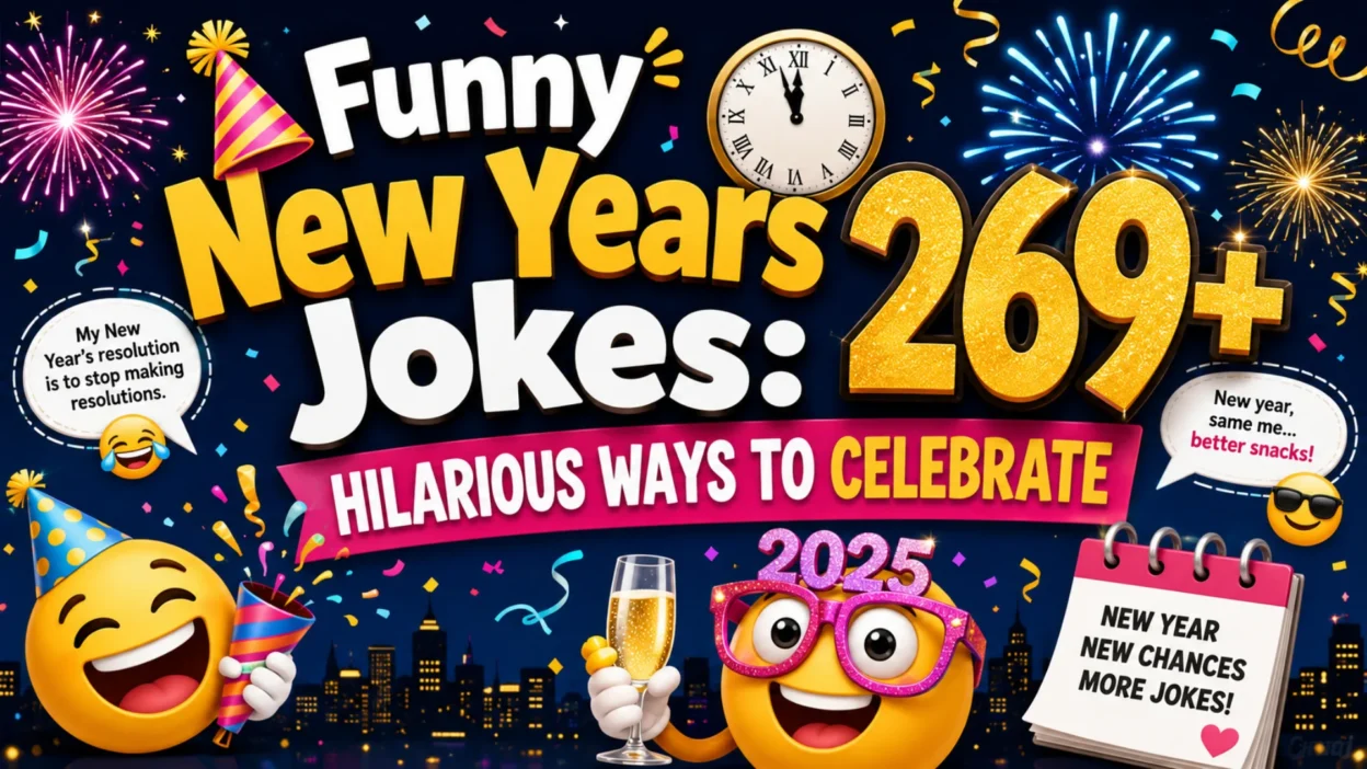 Funny New Years jokes 269+ hilarious ways to celebrate