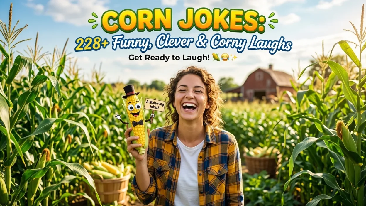 Corn Jokes: 228+ Funny, Clever & Corny Laughs