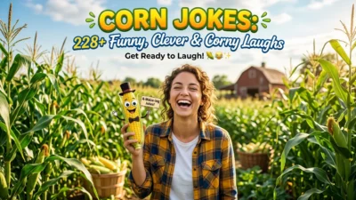 Corn Jokes: 228+ Funny, Clever & Corny Laughs
