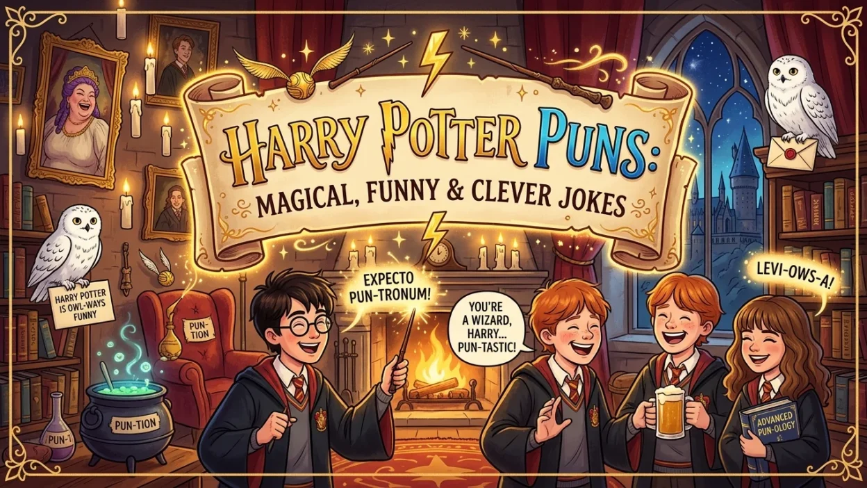 Harry Potter Puns: Magical, Funny & Clever Jokes