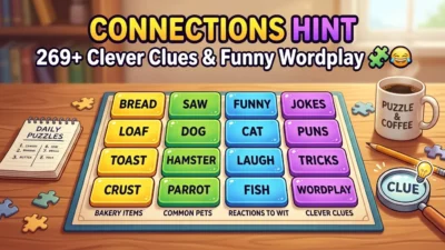Connections Hint: 269+ Clever Clues & Funny Wordplay