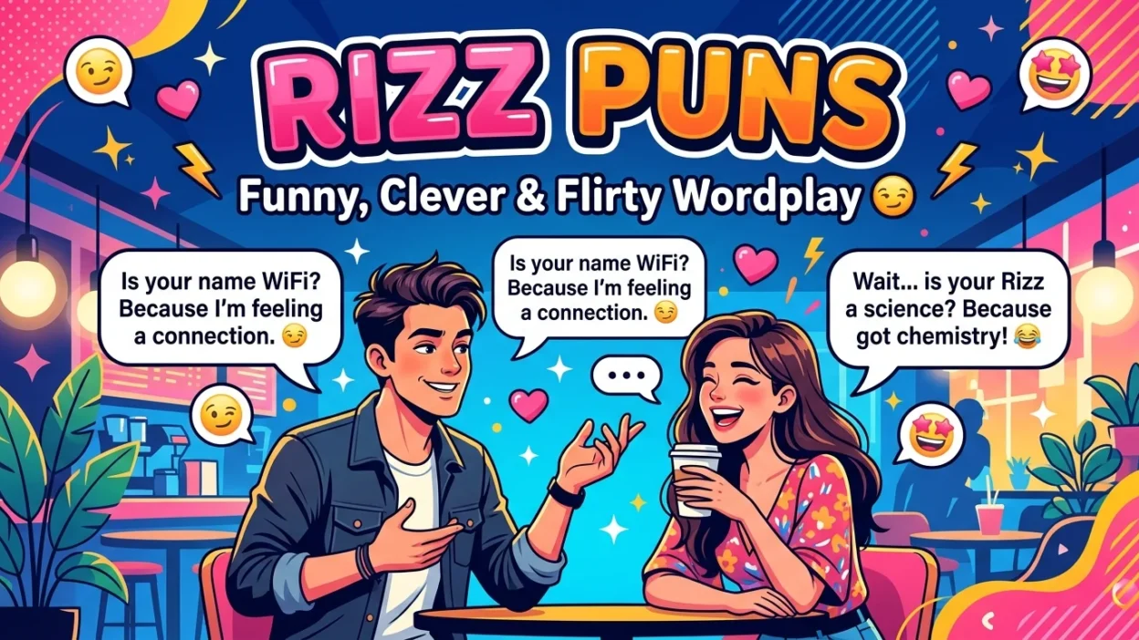 Rizz Puns: Funny, Clever & Flirty Wordplay