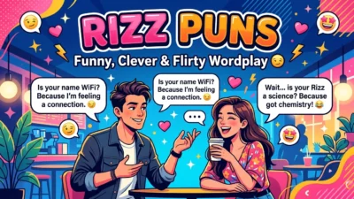 Rizz Puns: Funny, Clever & Flirty Wordplay
