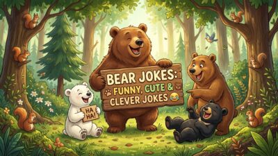 Bear Jokes: Funny, Cute & Clever Jokes