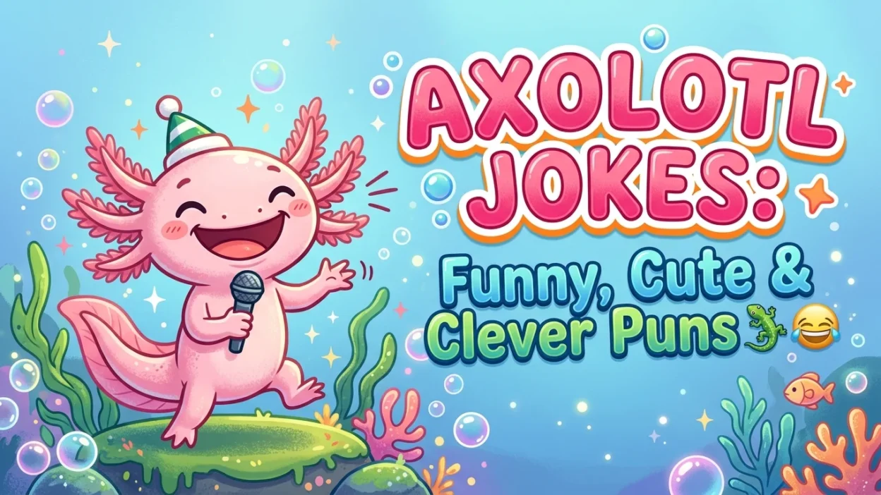 Axolotl Jokes: Funny, Cute & Clever Puns