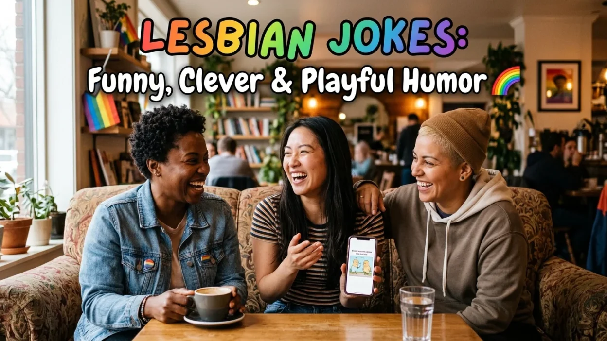Lesbian Jokes: Funny, Clever & Playful Humor