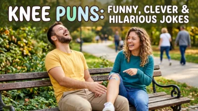 Knee Puns: Funny, Clever & Hilarious Jokes