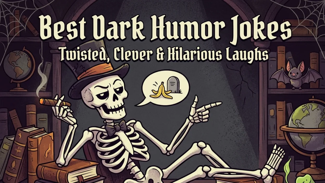 Best Dark Humor Jokes: Twisted, Clever & Hilarious Laughs