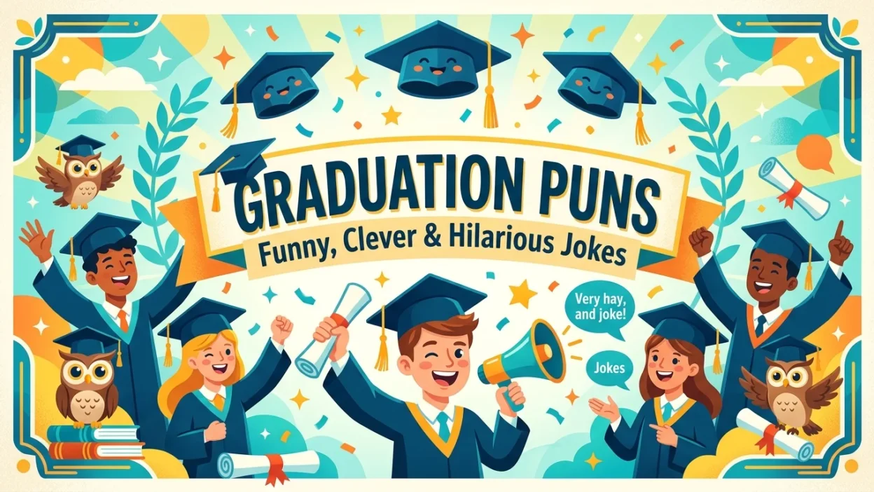 Graduation Puns: Funny, Clever & Hilarious Jokes