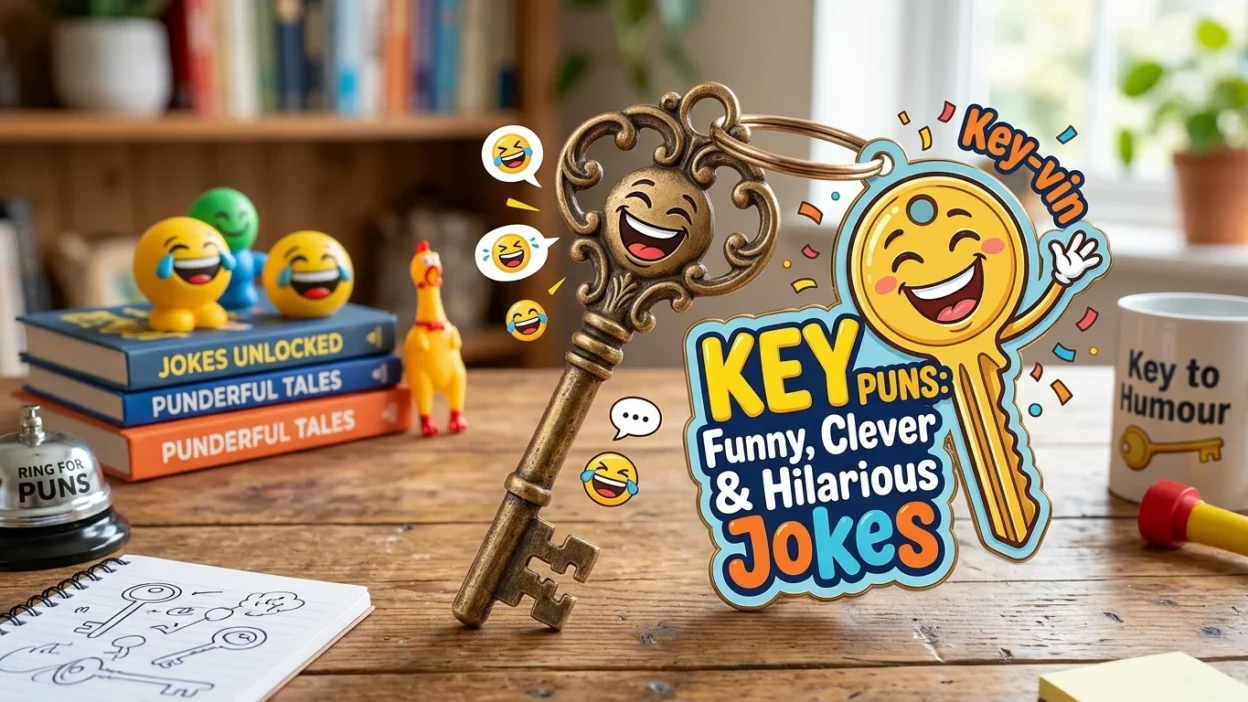 Key Puns: Funny, Clever & Hilarious Jokes