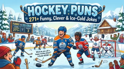 Hockey Puns: 271+ Funny, Clever & Ice-Cold Jokes