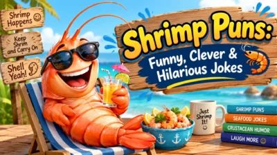 Shrimp puns funny clever and hilarious jokes