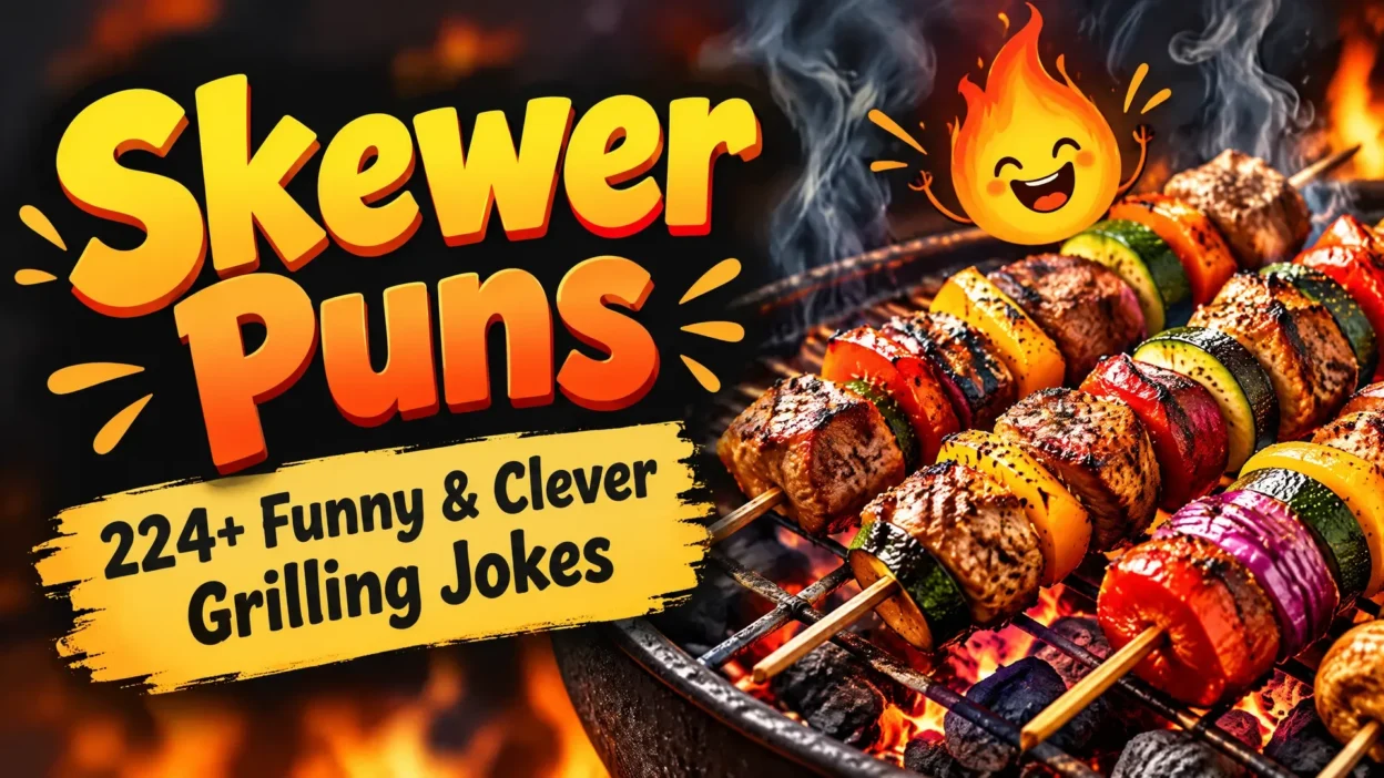 Skewer Puns: 224+ Funny & Clever Grilling Jokes
