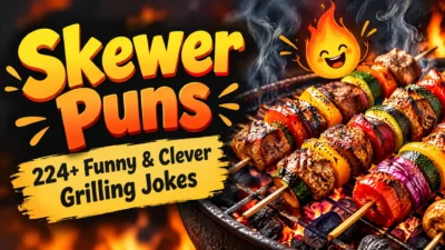 Skewer Puns: 224+ Funny & Clever Grilling Jokes