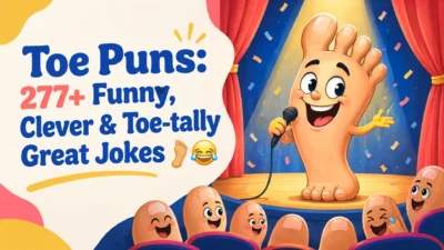 277+ Funny Toe Puns – Clever and Toe-tally Great Jokes