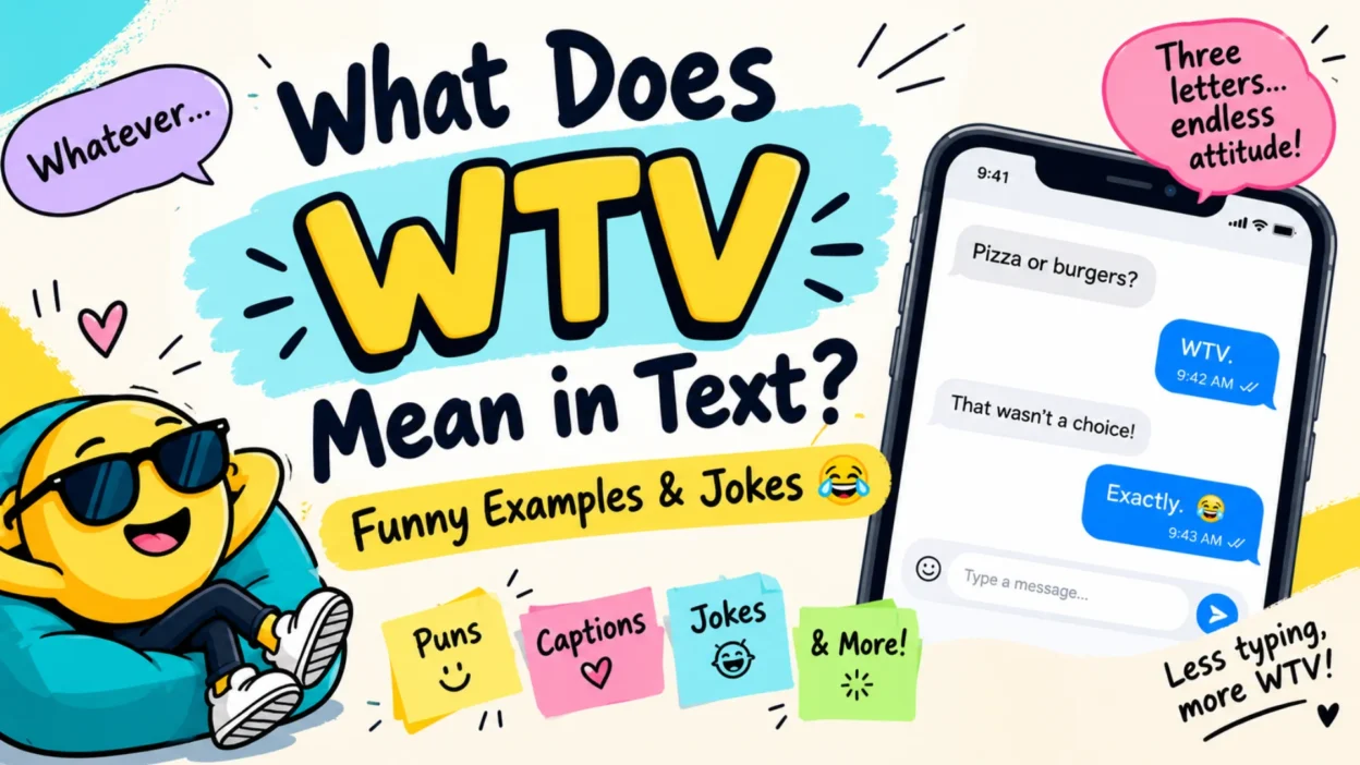 What Does WTV Mean in Text funny examples and jokes