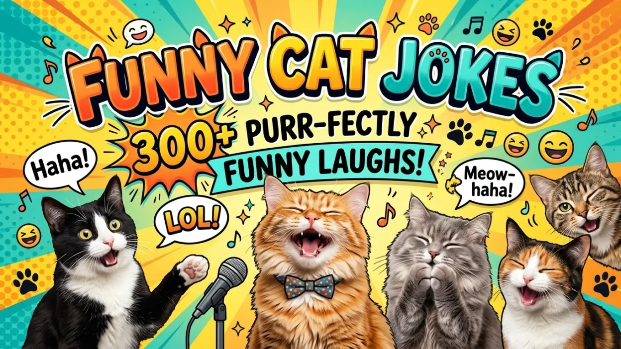Funny Cat Jokes: 300+ Purr-Fectly Funny Laughs