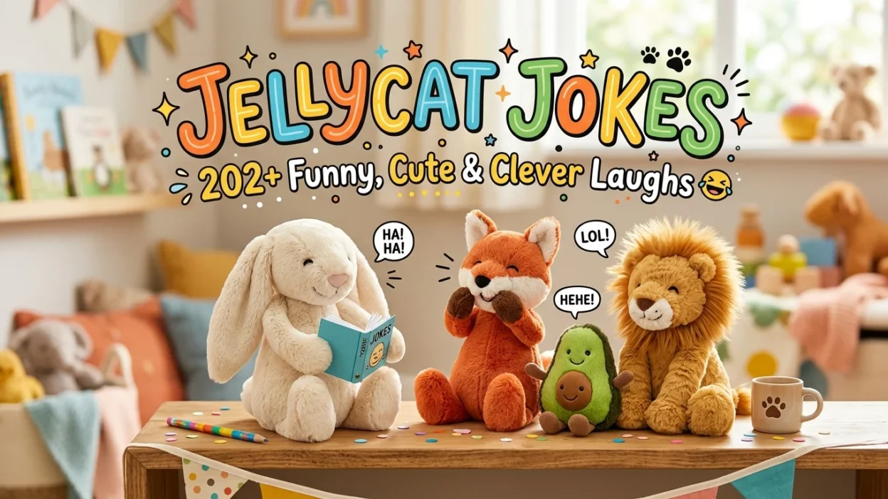 Jellycat Jokes: 202+ Funny, Cute & Clever Laughs