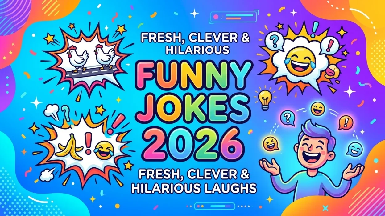 Funny Jokes 2026: Fresh, Clever & Hilarious Laughs