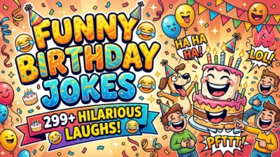 Funny Birthday Jokes: 299+ Hilarious Laughs
