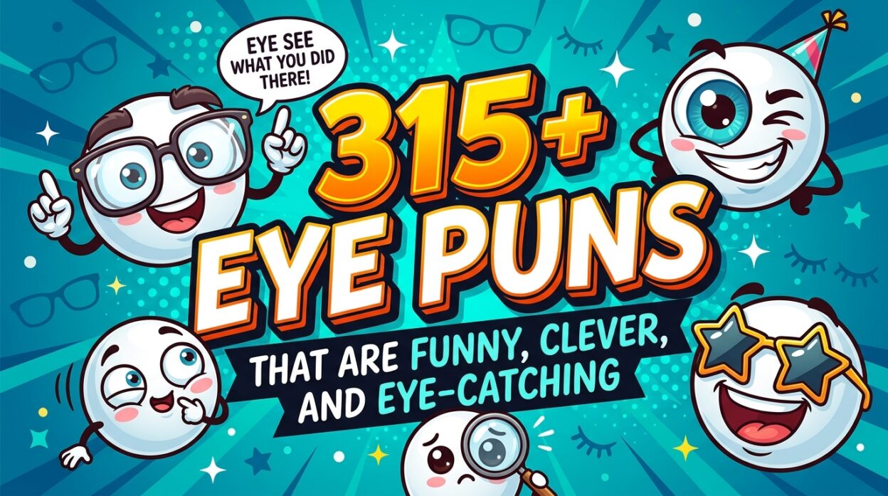 315+ Eye Puns That Are Funny, Clever, and Eye-Catching