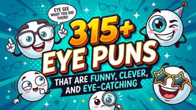 315+ Eye Puns That Are Funny, Clever, and Eye-Catching