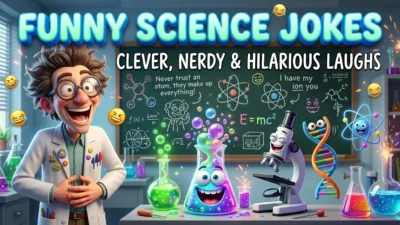 Funny Science Jokes: Clever, Nerdy & Hilarious Laughs