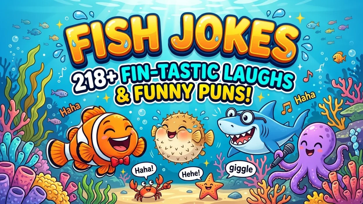Fish Jokes: 218+ Fin-tastic Laughs and Funny Puns